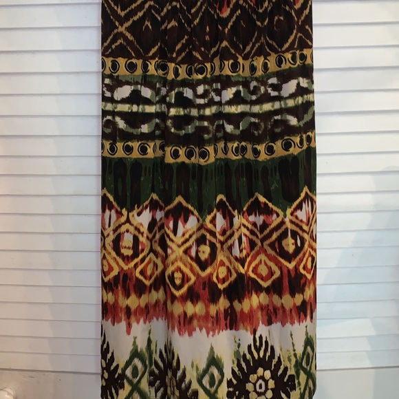 Iz Byer boho style midi med dress - Picture 6 of 12